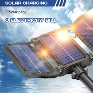 LED Solar Sensor Street Lights