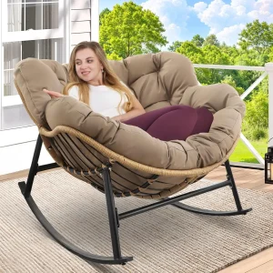 Oversized Rocking Lounge Chair